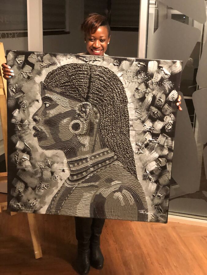Inclusive Development Workshop — Braille art auction