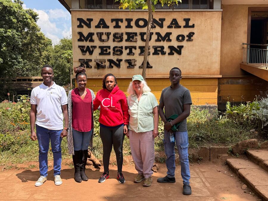 Team visit — National Museum of Western Kenya